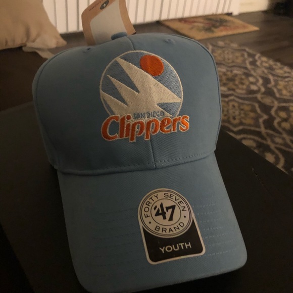 NBA Hardwood Classic LA/SD Clippers Hat - Picture 4 of 4